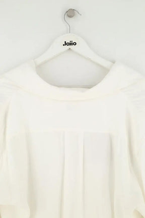 Blouse Sandro Blanc en Viscose