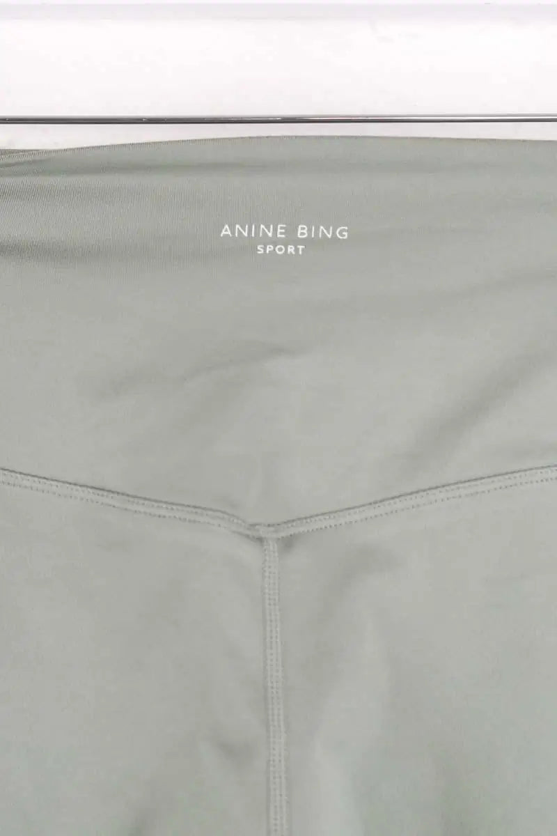 Short de sport Anine Bing Vert en Synthétique