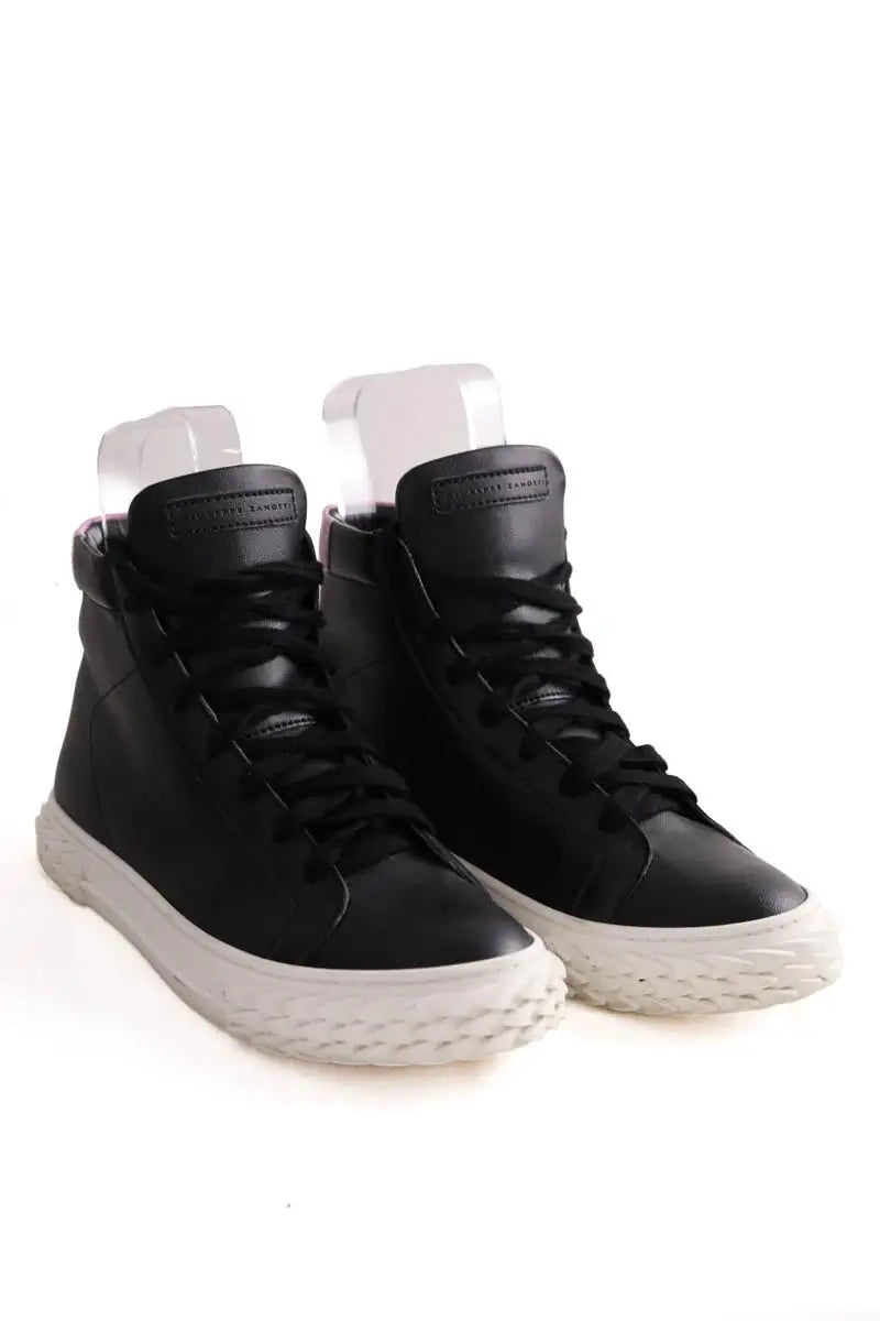 Chaussures à lacets Giuseppe Zanotti Noir en Cuir