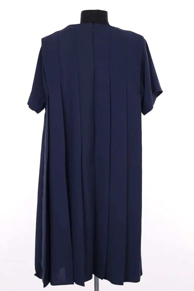 Robe Lacoste Bleu en Synthétique