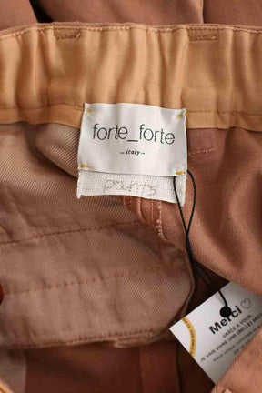 Pantalon droit Forte_Forte  Rose