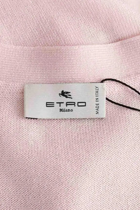 Cardigan Etro Rose en Coton