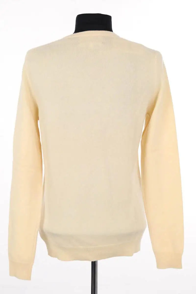 Pull Eric Bompard Jaune en Cachemire