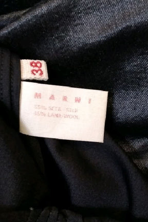Mi-longueur Marni  Noir