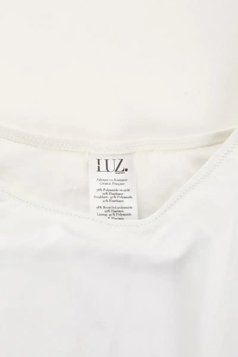 Brassière Luz Élise Blanc en Polyamide