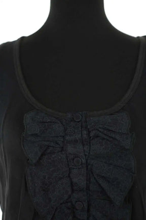 Top See By Chloé Noir en Coton