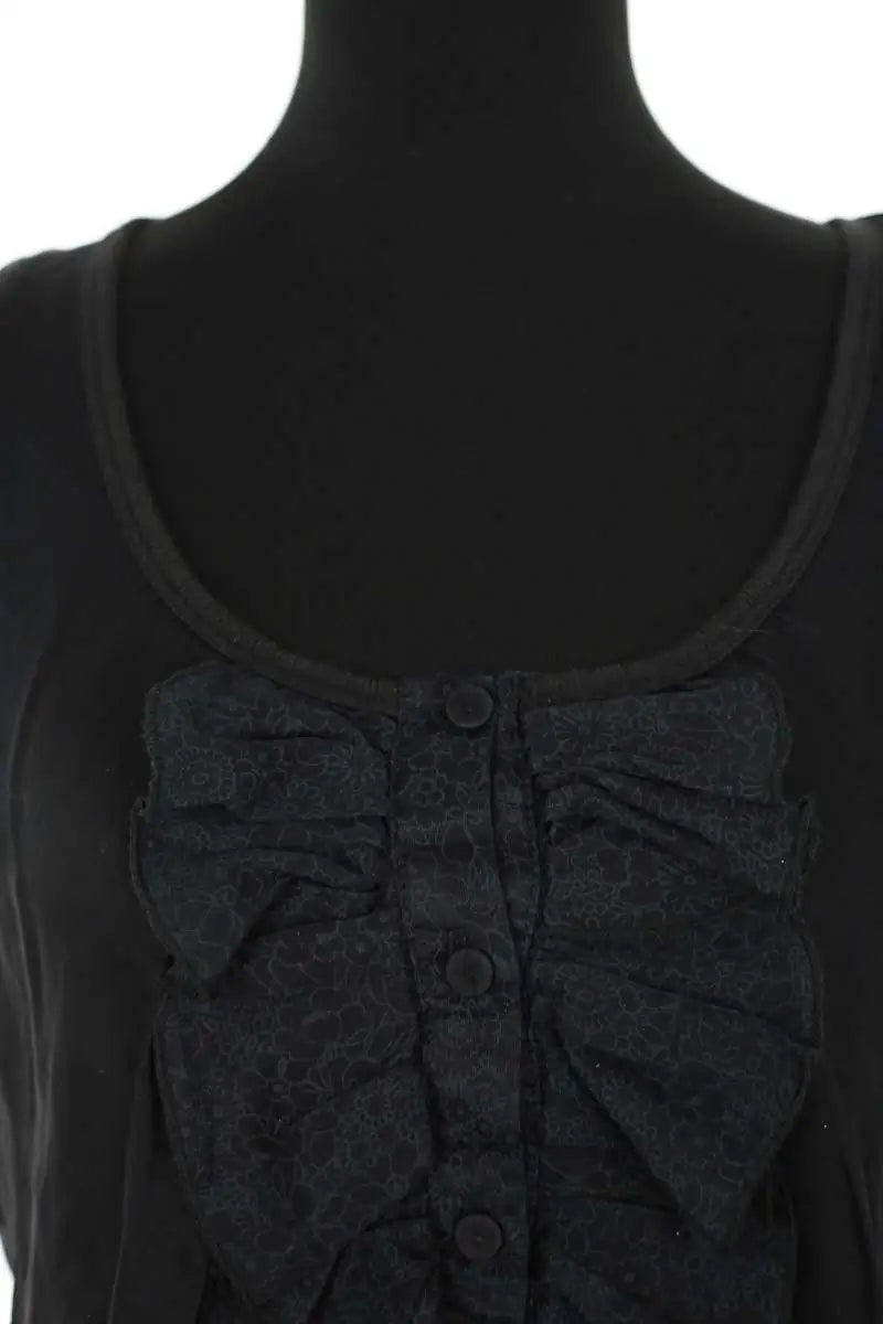Top See By Chloé Noir en Coton
