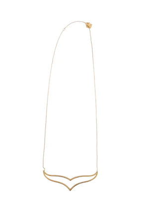 Collier Ginette NY Wise jumbo Doré en Or jaune - Seconde Main
