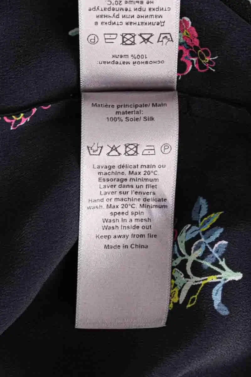 Blouse Zadig & Voltaire Noir en Soie