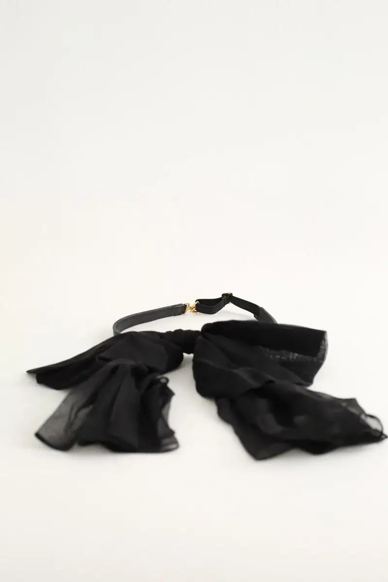 Collier Saint Laurent  Noir