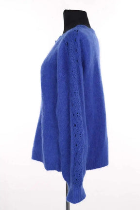 Pull Sézane Bleu en Laine