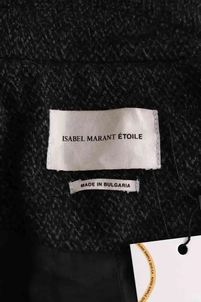 Manteau Isabel Marant Étoile Noir en Laine