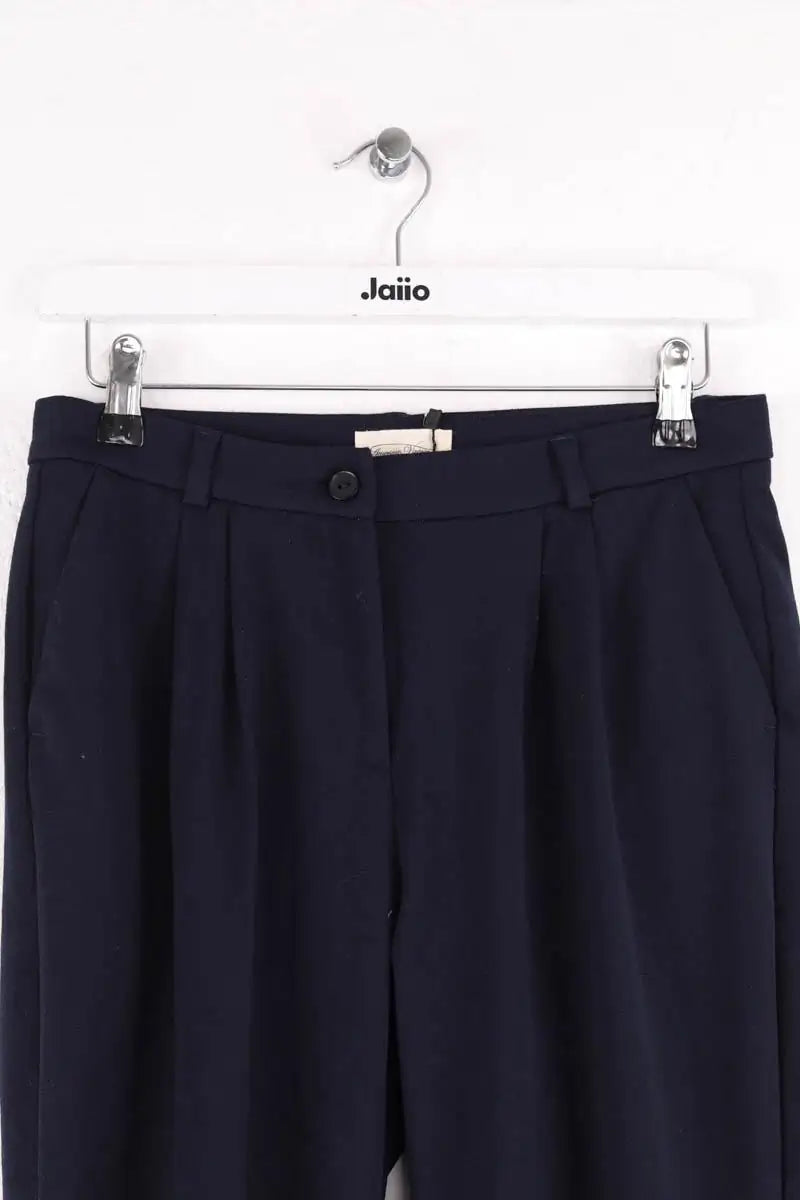 Pantalon droit American Vintage Bleu en Synthétique