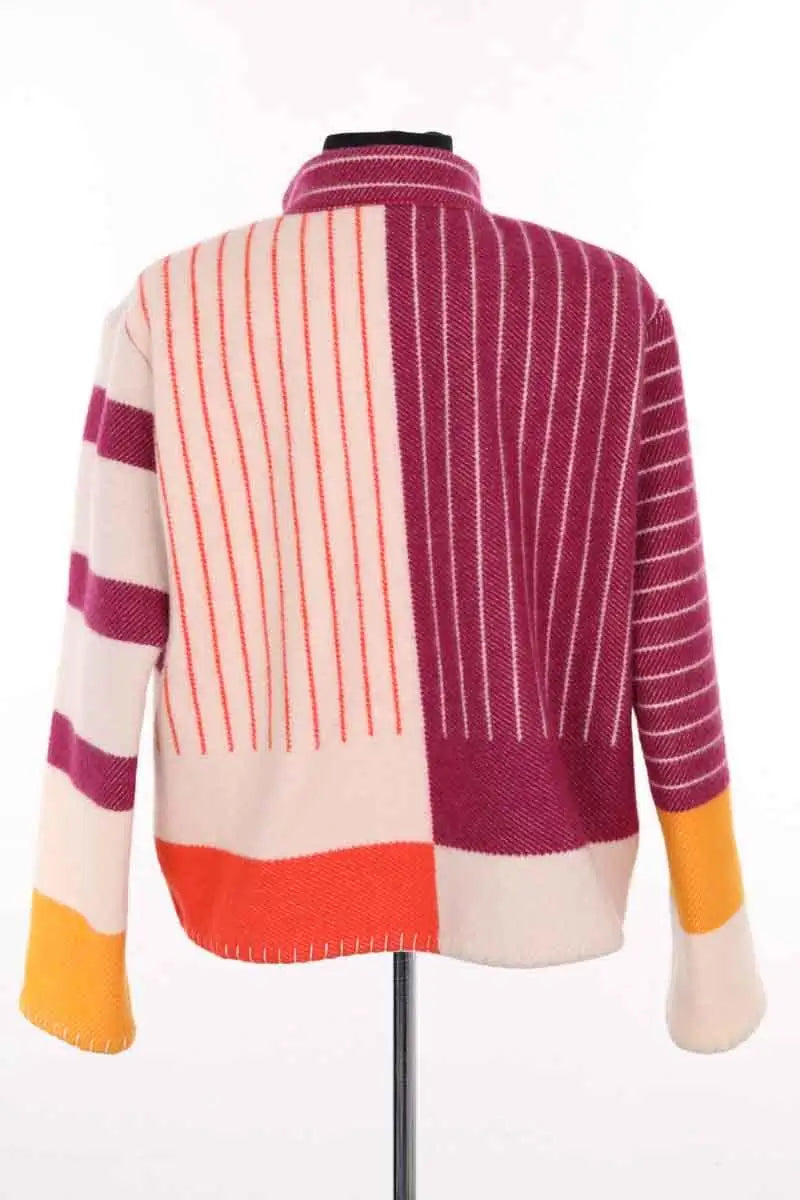 Gilet LILY EVE Multicolore en Laine