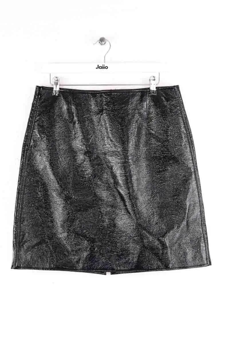 Jupe Courrèges Noir en Synthétique