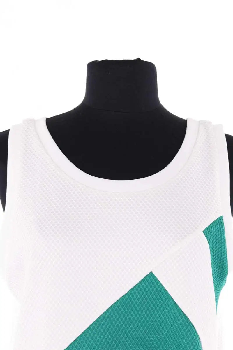 Top sans manche Adidas Blanc en Synthétique