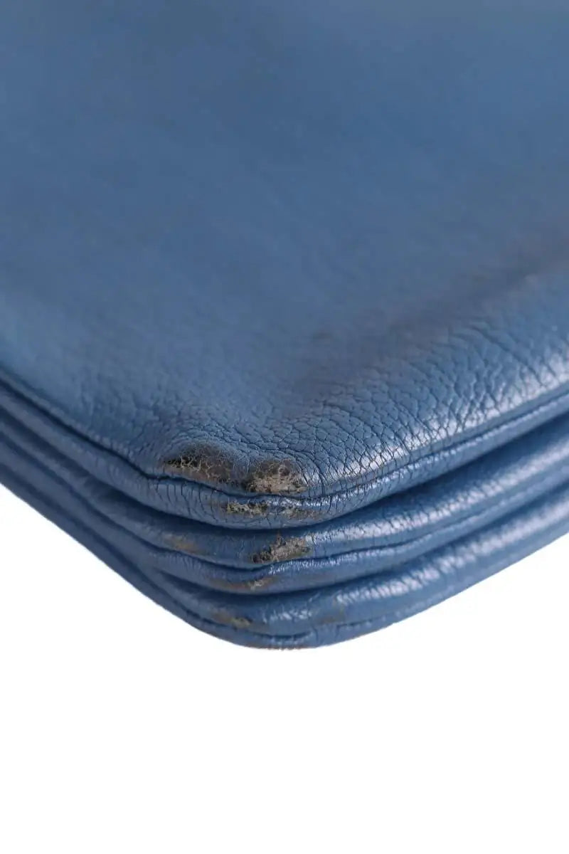 Sac à bandoulière Celine Bleu en Cuir