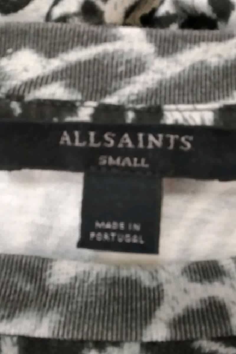 Robe All Saints  Gris