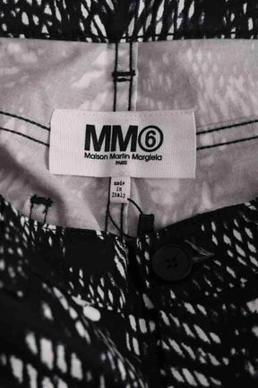 Pantalon droit Maison Martin Margiela Noir en Coton