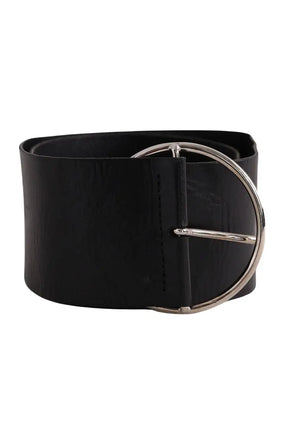Ceinture en cuir Iro Noir en Cuir, taille M - Seconde Main