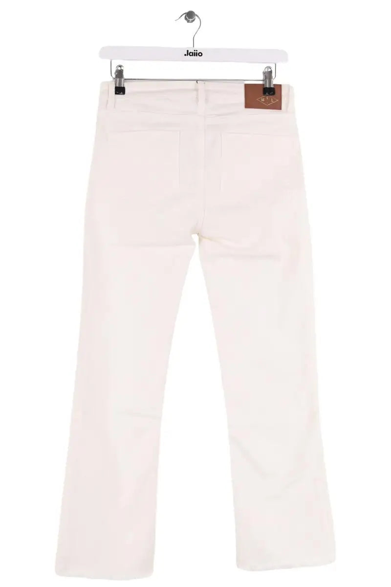 Jean droit Maison Sarah Lavoine Blanc en Coton