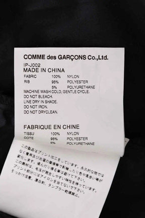 Veste Comme Des Garçons Noir en Synthétique