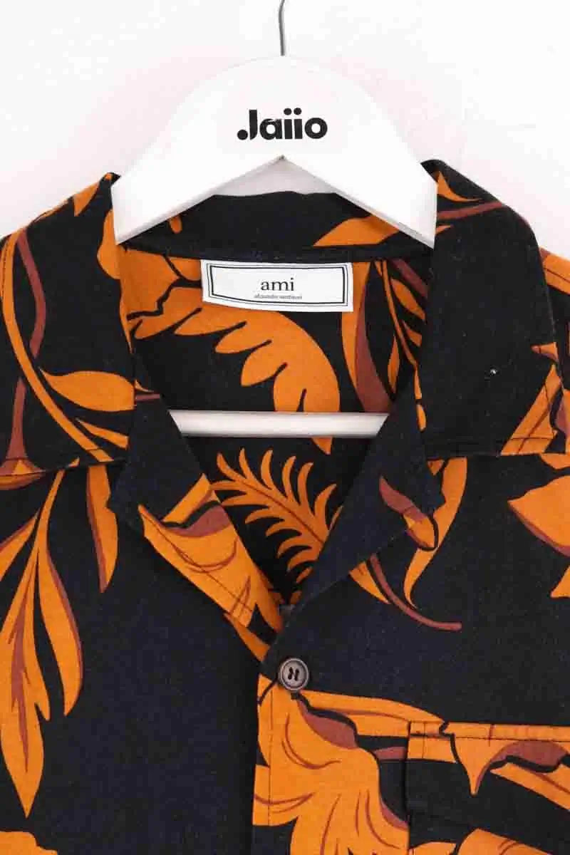 Chemise Ami Noir en Coton