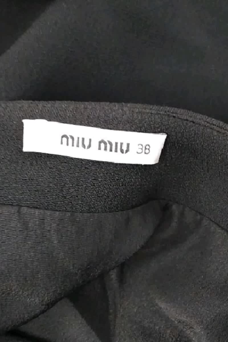 Mini jupe Miu Miu  Noir