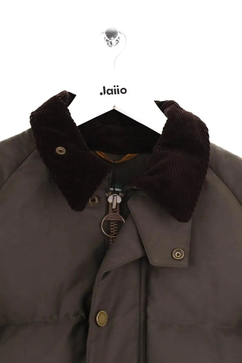 Doudoune Barbour Kaki en Fourrure