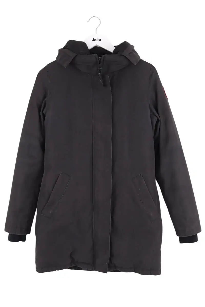 Doudoune Canada Goose Noir en Synthétique, taille S - Seconde Main