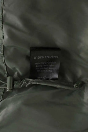 Doudoune Entire studios Kaki en Synthétique