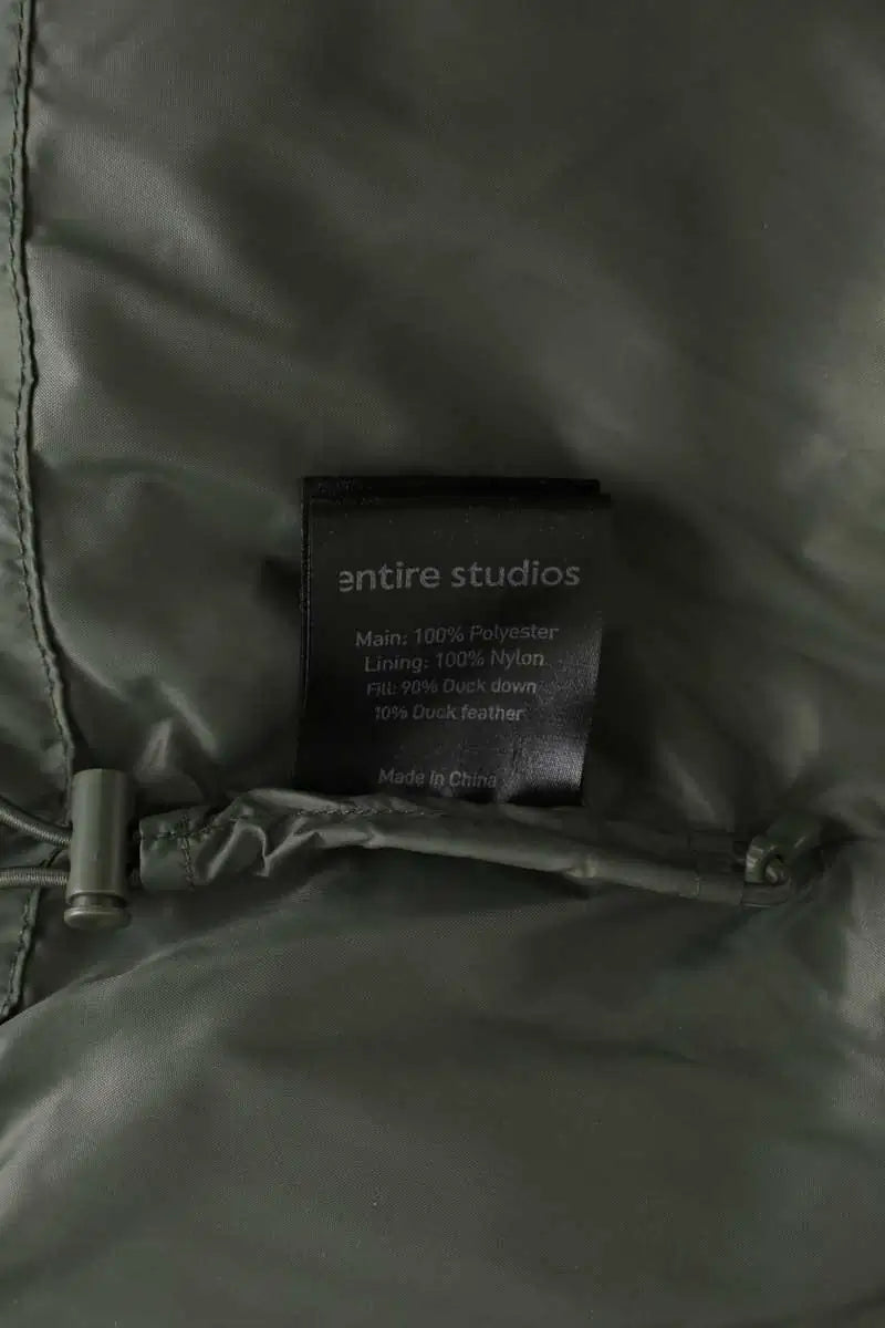 Doudoune Entire studios Kaki en Synthétique