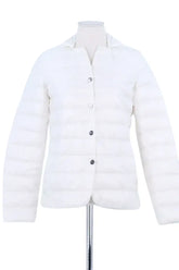 Doudoune Max & Moi Blanc en Synthétique, taille XS - Seconde Main