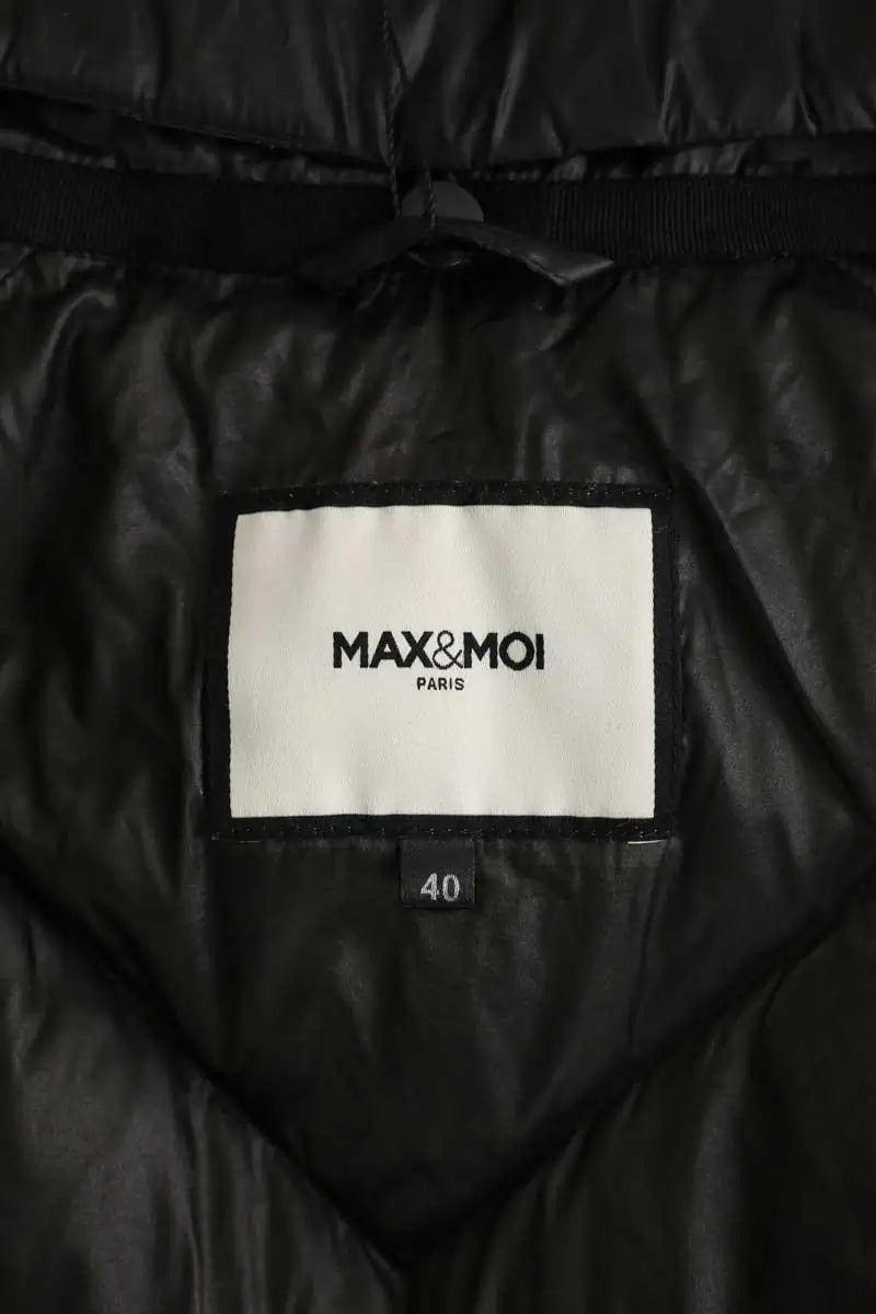 Doudoune Max & Moi Noir en Synthétique