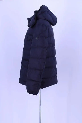 Doudoune Moncler Bleu en Synthétique