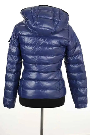 Doudoune Moncler Bleu en Synthétique