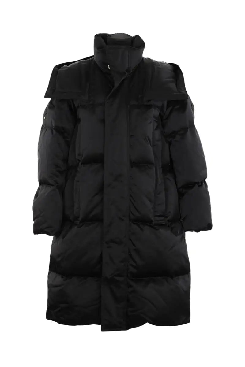 Doudoune Moncler Genious Noir en Synthétique, taille S - Seconde Main
