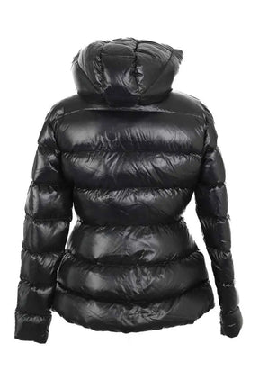 Doudoune Moncler Noir en Synthétique