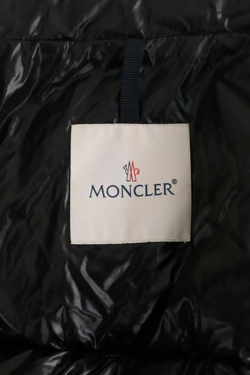Doudoune Moncler Noir en Synthétique