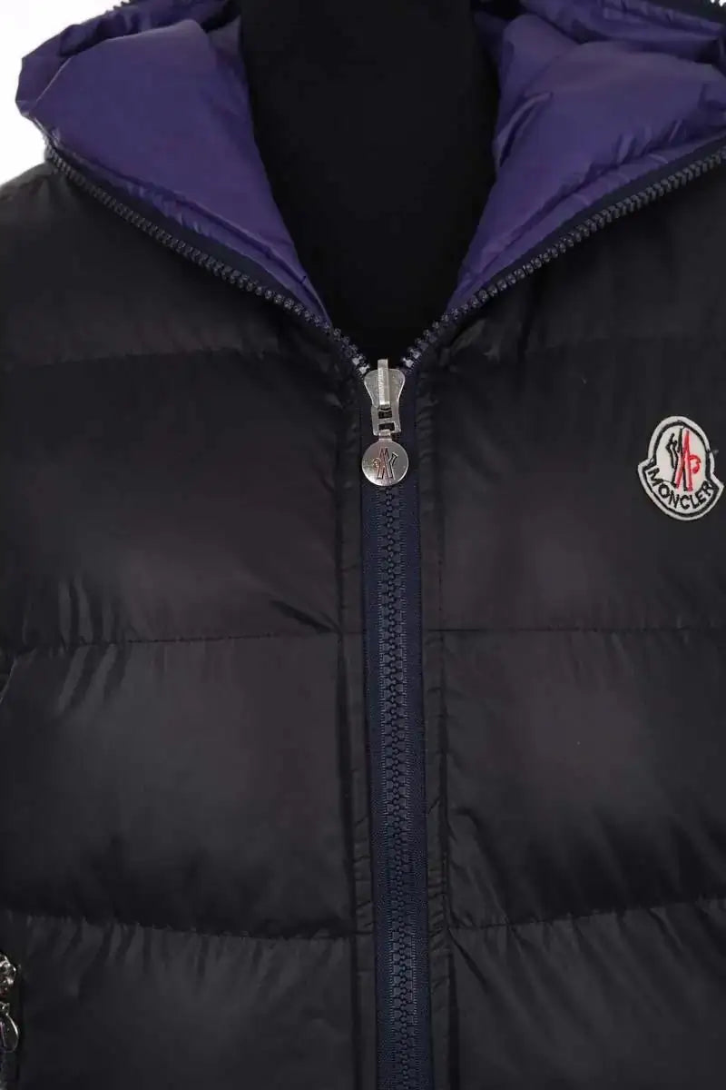 Doudoune Moncler Noir en Synthétique