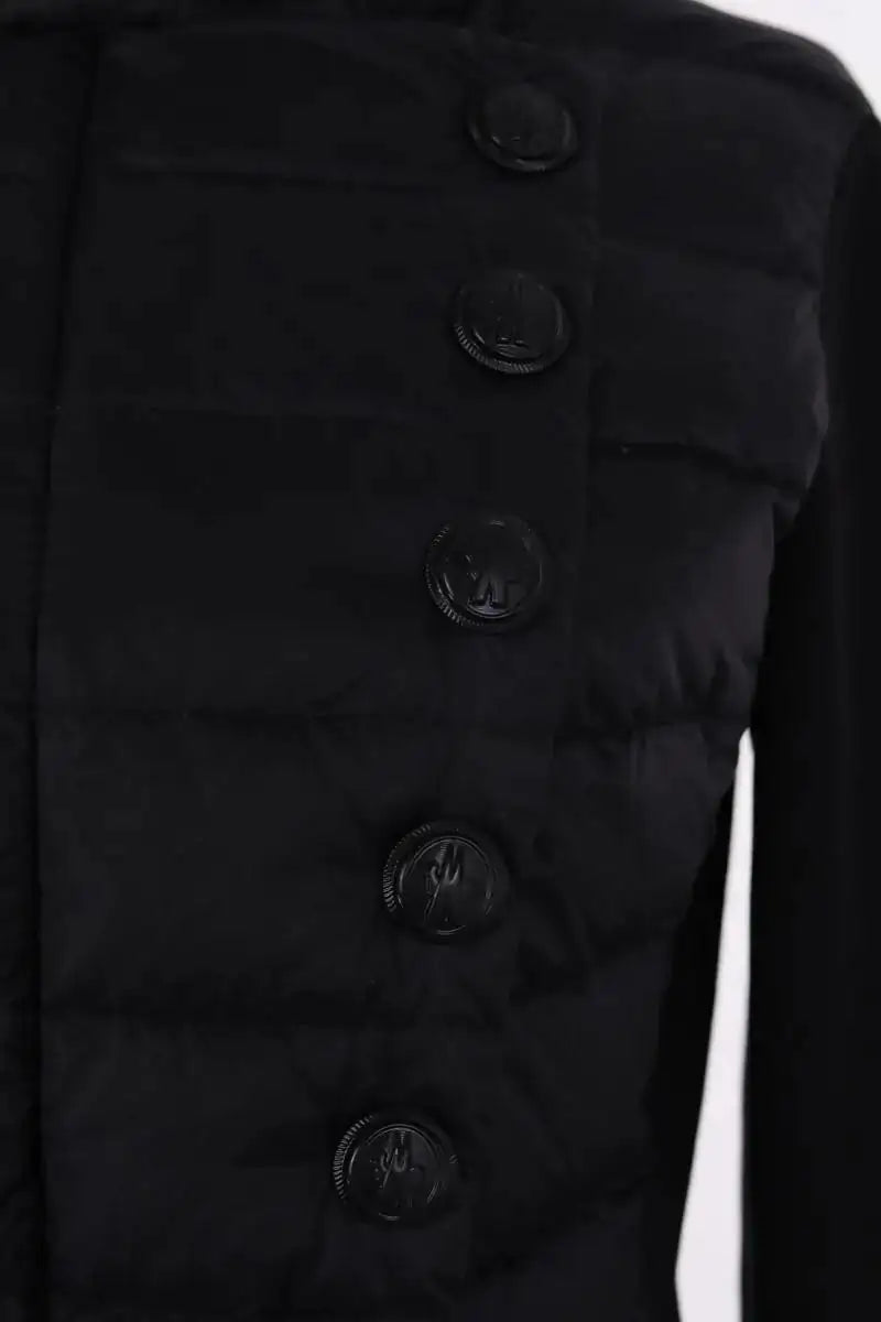 Doudoune Moncler Noir en Synthétique