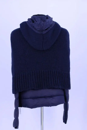 Doudoune Pinko Bleu en Laine