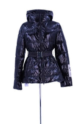 Doudoune Pinko Noir en Synthétique, taille XS - Seconde Main