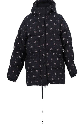 Doudoune Pyrenex Noir en Fourrure, taille S - Seconde Main