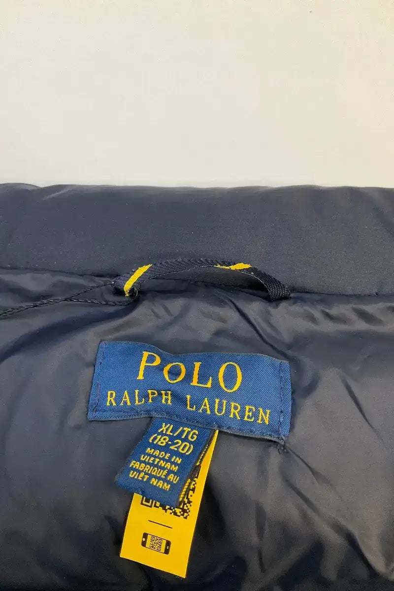Doudoune Ralph Lauren Bleu en Synthétique