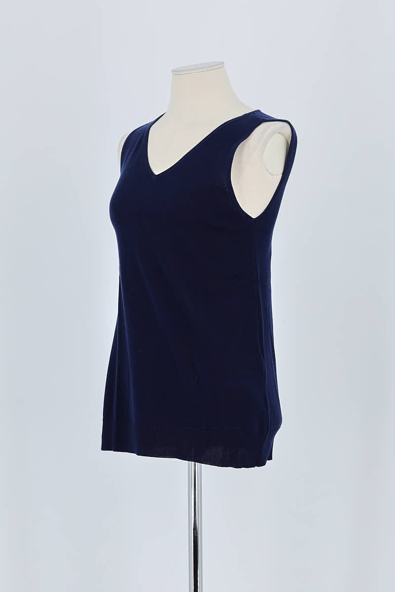 Top sans manche Claudie Pierlot  Marine