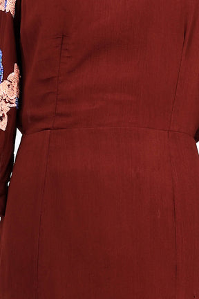 Robe Antik Batik  Bordeaux