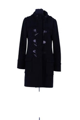 Dufflecoat Eric Bompard Noir en Cachemire, taille M - Seconde Main