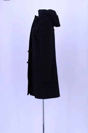 Dufflecoat Eric Bompard Noir en Cachemire