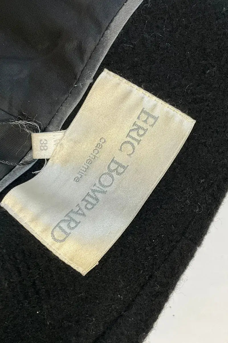 Dufflecoat Eric Bompard Noir en Cachemire